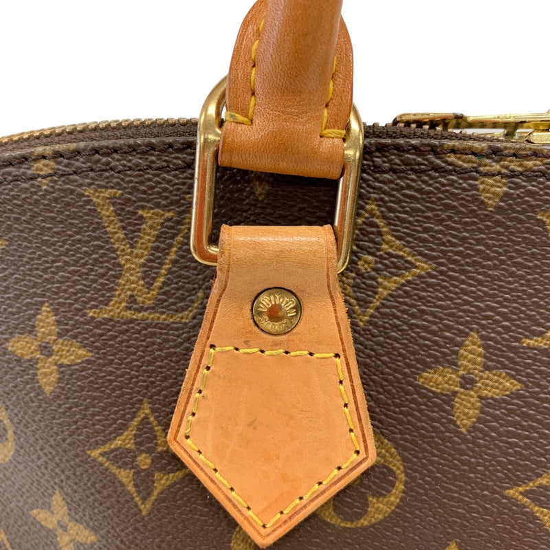 Louis Vuitton Alma Hand Bag Canvas