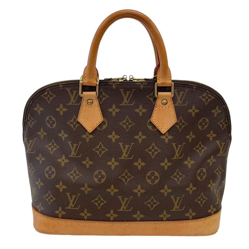 Louis Vuitton Alma Hand Bag Canvas