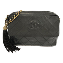 Chanel Matelasse Shoulder Bag Black