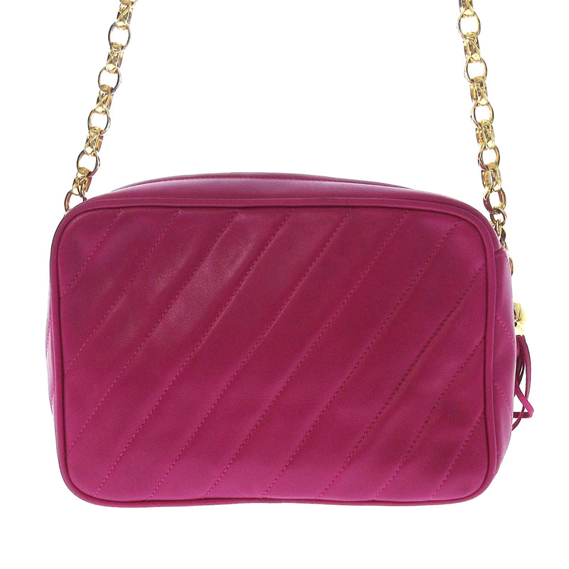 Deal Chanel Shoulder Bag Pink Purple