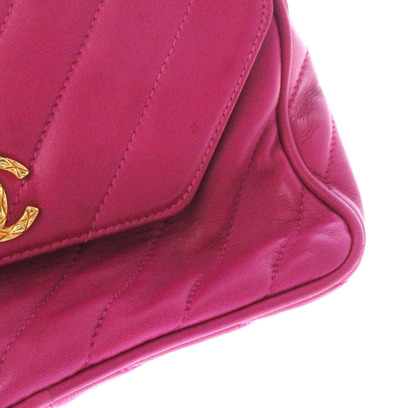 Deal Chanel Shoulder Bag Pink Purple