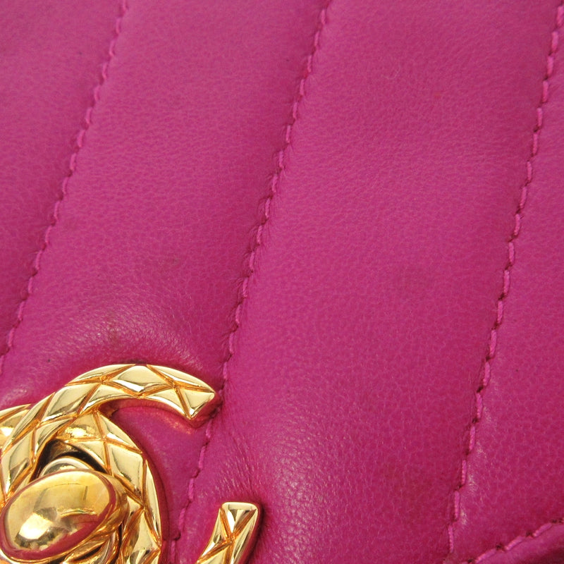 Deal Chanel Shoulder Bag Pink Purple