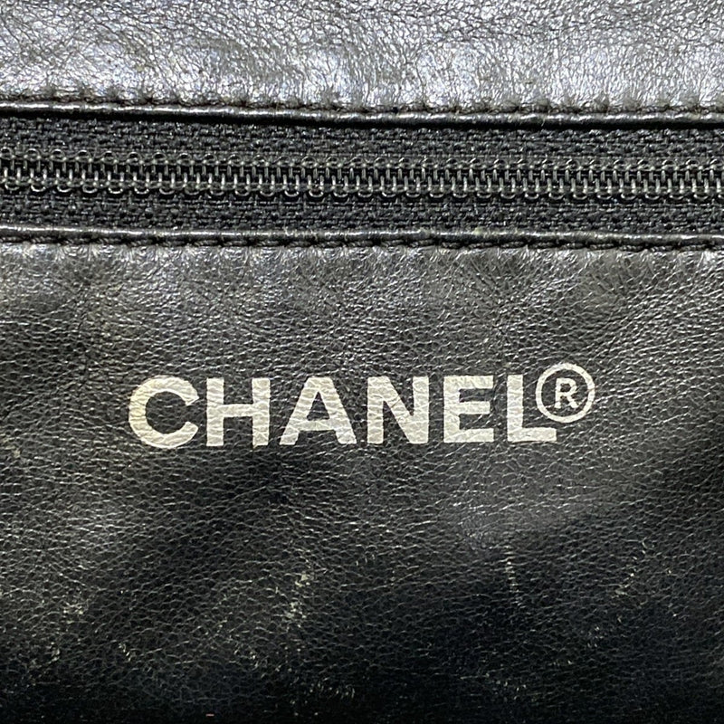 Chanel Matelasse Handbag Black Patent