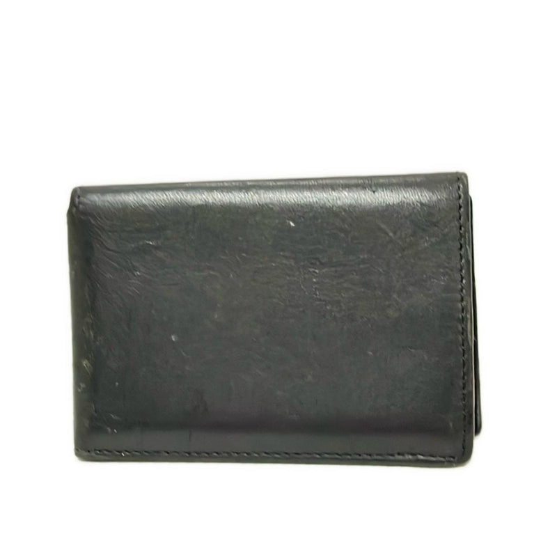 Bottega Veneta Card Case Black Leather