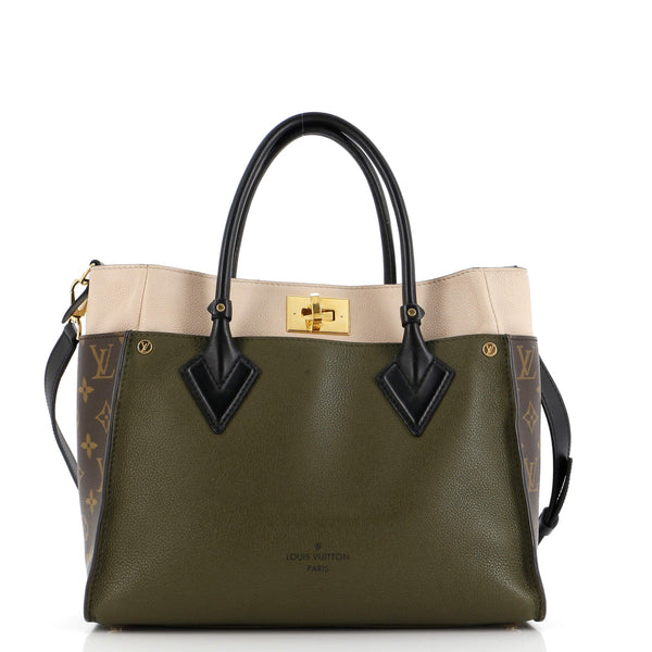 Louis Vuitton On My Side Tote Leather