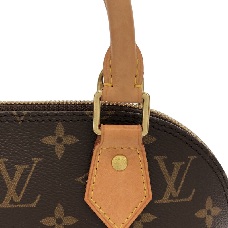 Louis Vuitton Alma Bb Handbag Canvas