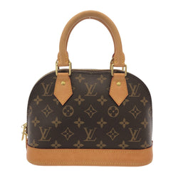 Louis Vuitton Alma Bb Handbag Canvas