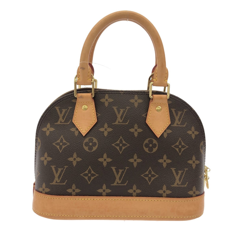 Louis Vuitton Alma Bb Handbag Canvas