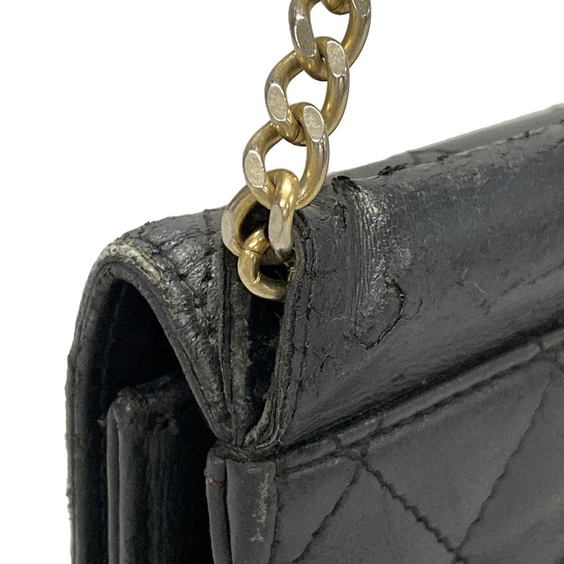 Chanel Mini Matelasse Shoulder Bag Black