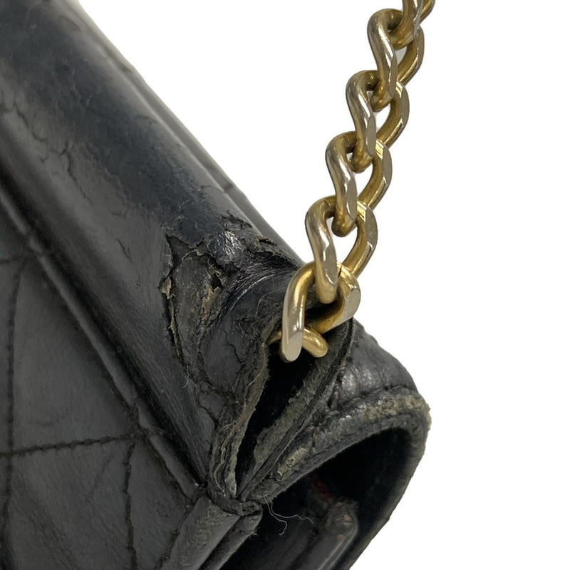 Chanel Mini Matelasse Shoulder Bag Black