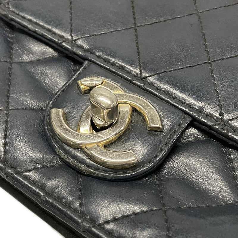 Chanel Mini Matelasse Shoulder Bag Black