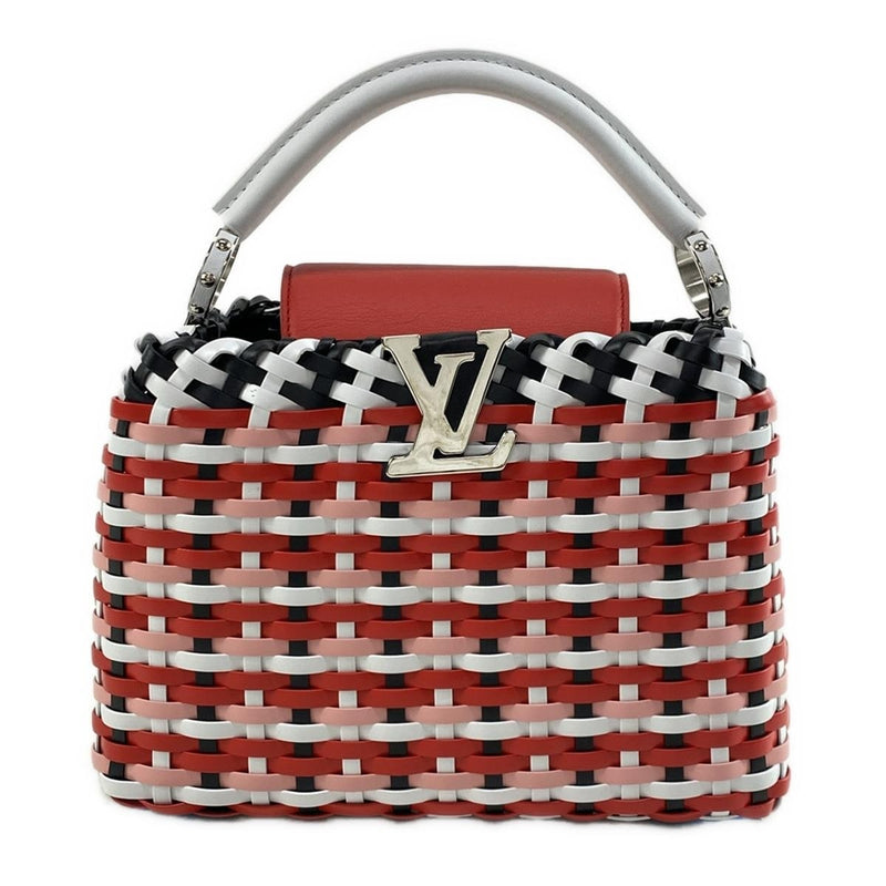 Louis Vuitton Capucines Bb Handbag Rouge