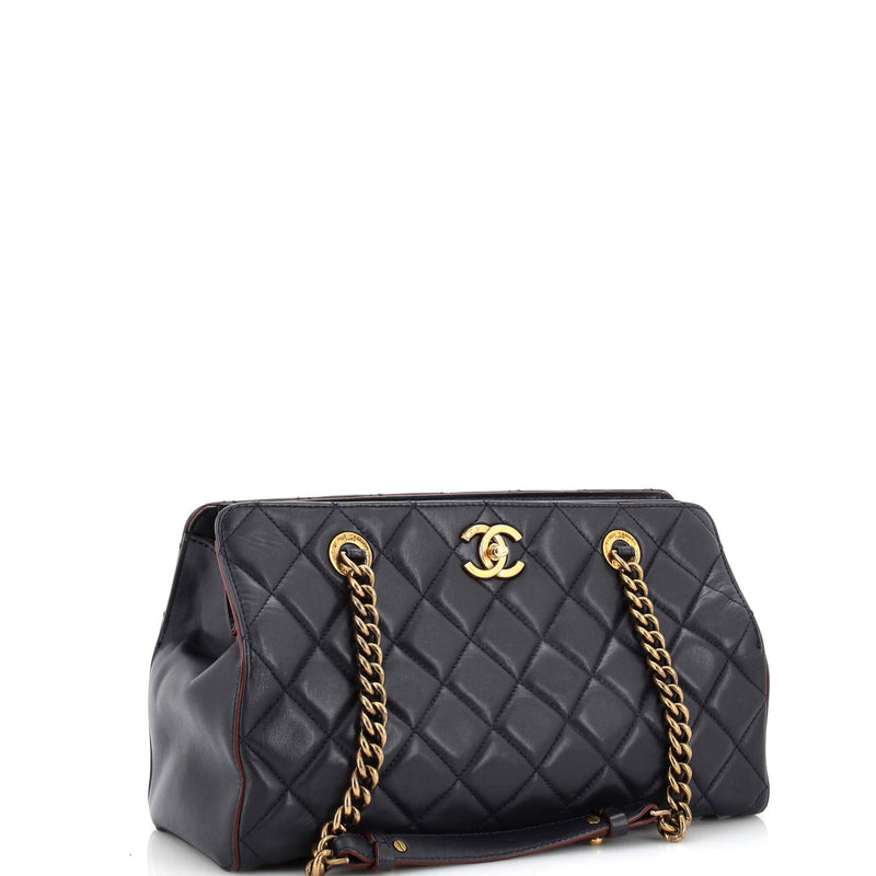 Chanel Perfect Edge Tote Quilted Leather