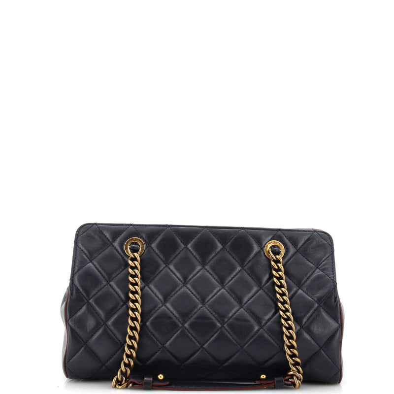 Chanel Perfect Edge Tote Quilted Leather