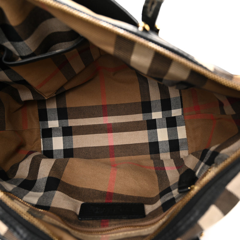 Burberry Calfskin House Check Small