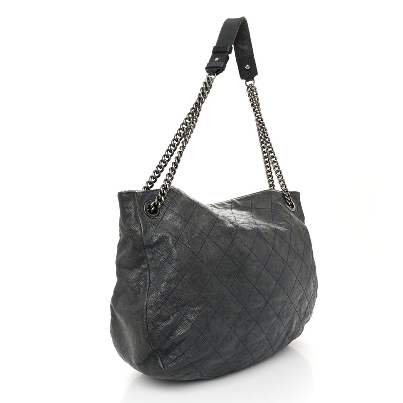 Chanel Caviar Quilted Simply Cc Hobo
