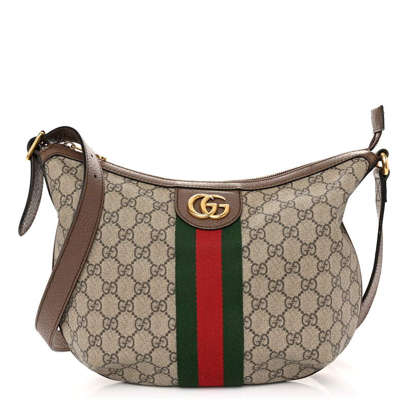 Gucci Gg Supreme Web Small Ophidia Half