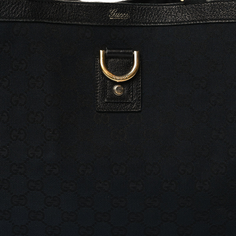 Gucci Nylon Large Abbey Tote Black