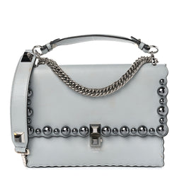 Fendi Vitello Liberty Pearl Scalloped