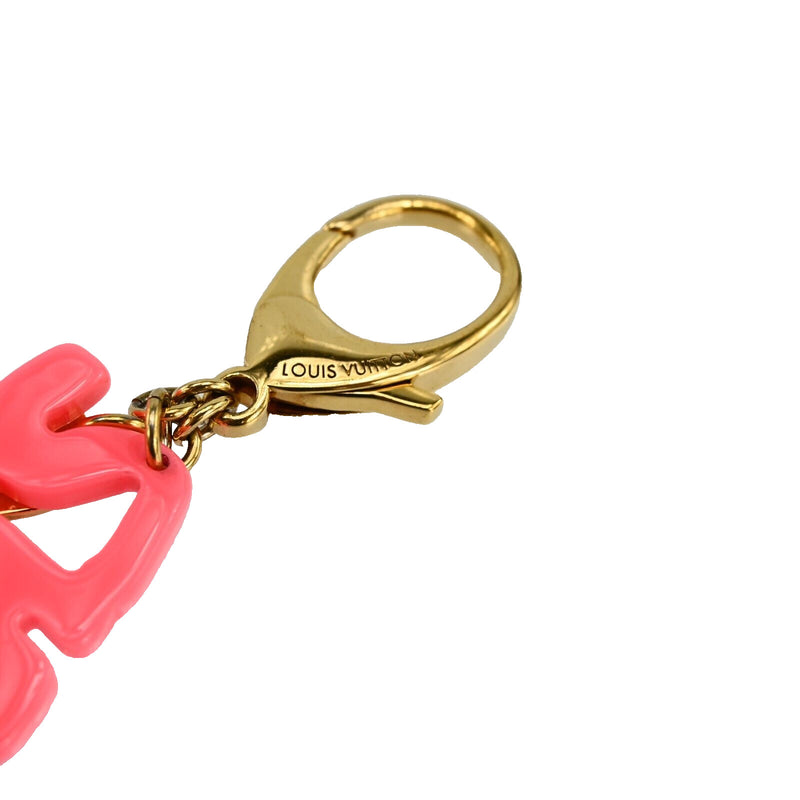 Louis Vuitton Key Ring Chain Pink Gold