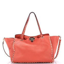 Valentino Garavani Rockstud Tote Pebbled