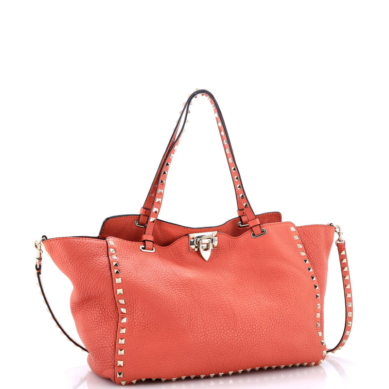 Valentino Garavani Rockstud Tote Pebbled