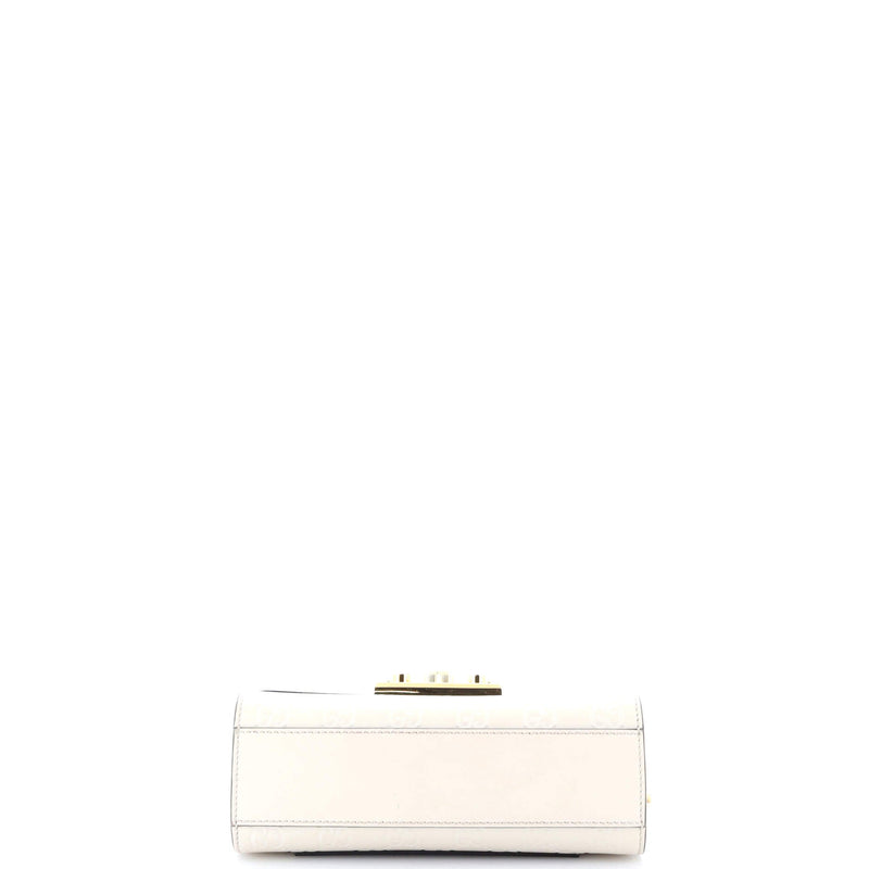 Padlock Shoulder Bag Guccissima Leather