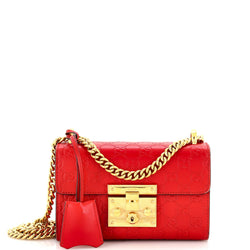 Padlock Shoulder Bag Guccissima Leather