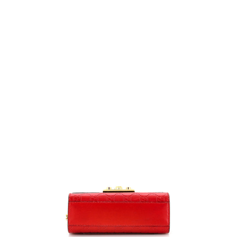 Padlock Shoulder Bag Guccissima Leather