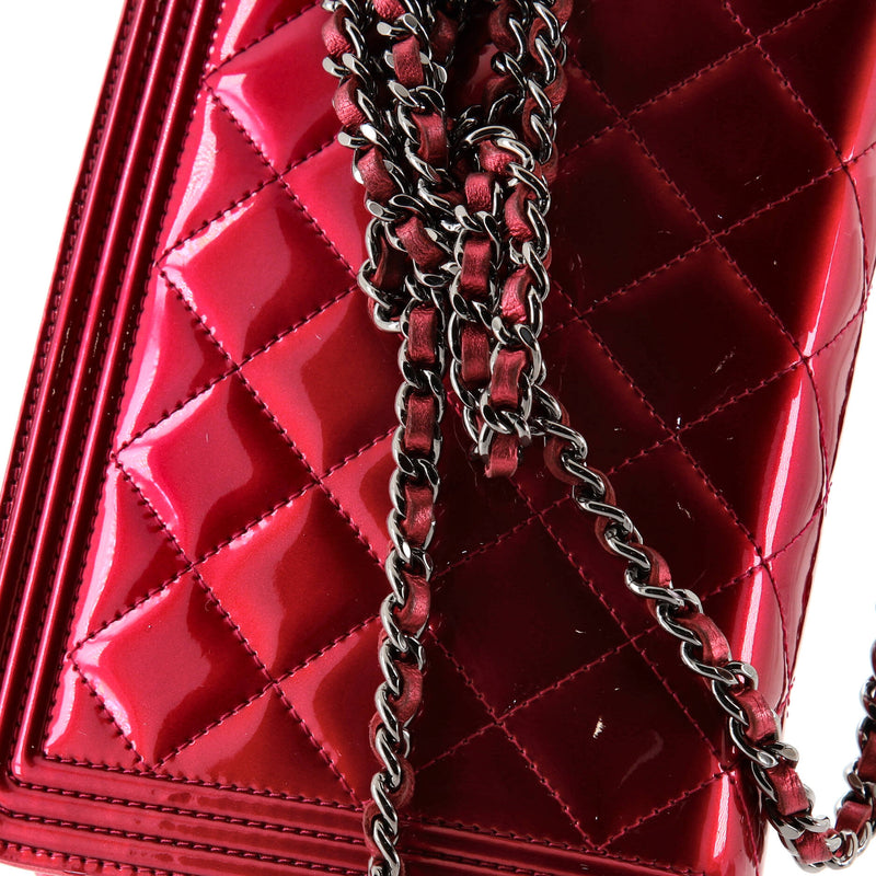 Chanel Boy Wallet On Chain Quilted