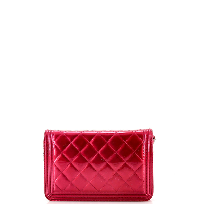 Chanel Boy Wallet On Chain Quilted