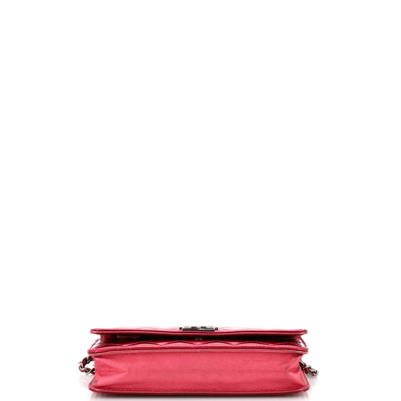 Chanel Boy Wallet On Chain Quilted