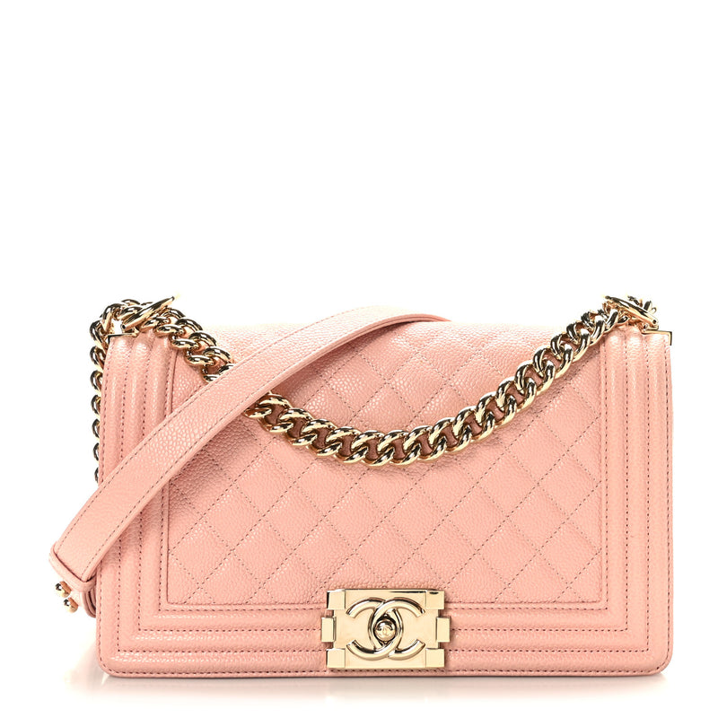 Chanel Caviar Quilted Medium Boy Flap