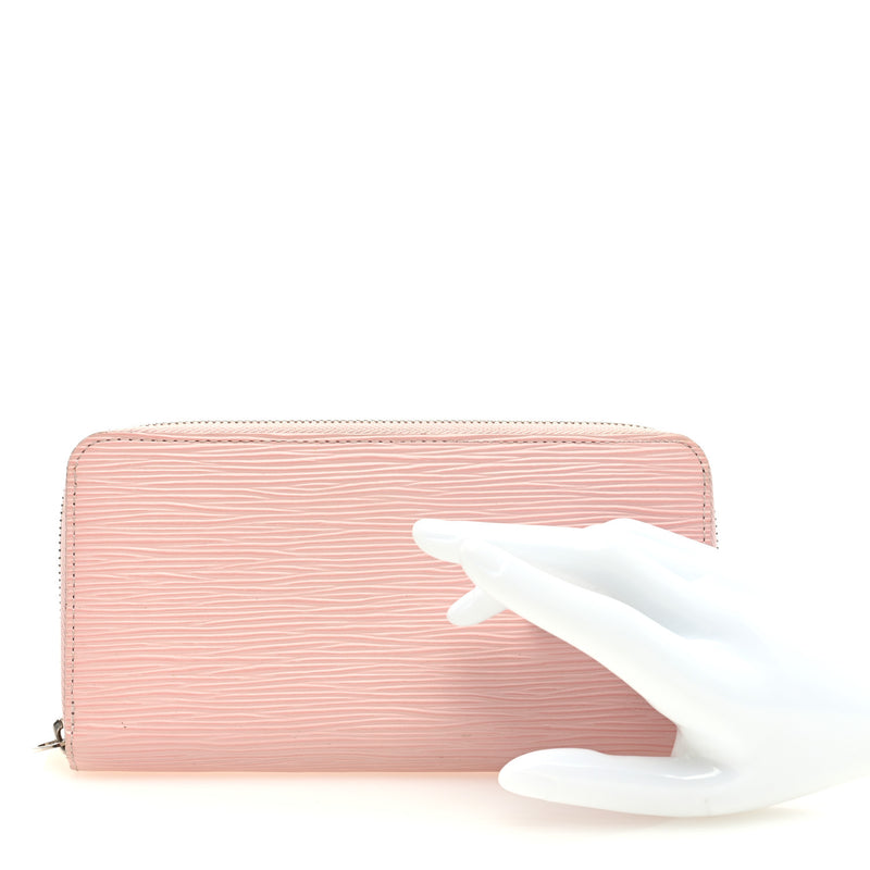 Louis Vuitton Epi Zippy Wallet Rose