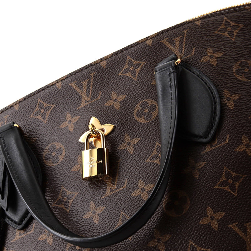 Louis Vuitton Flower Zipped Tote Canvas