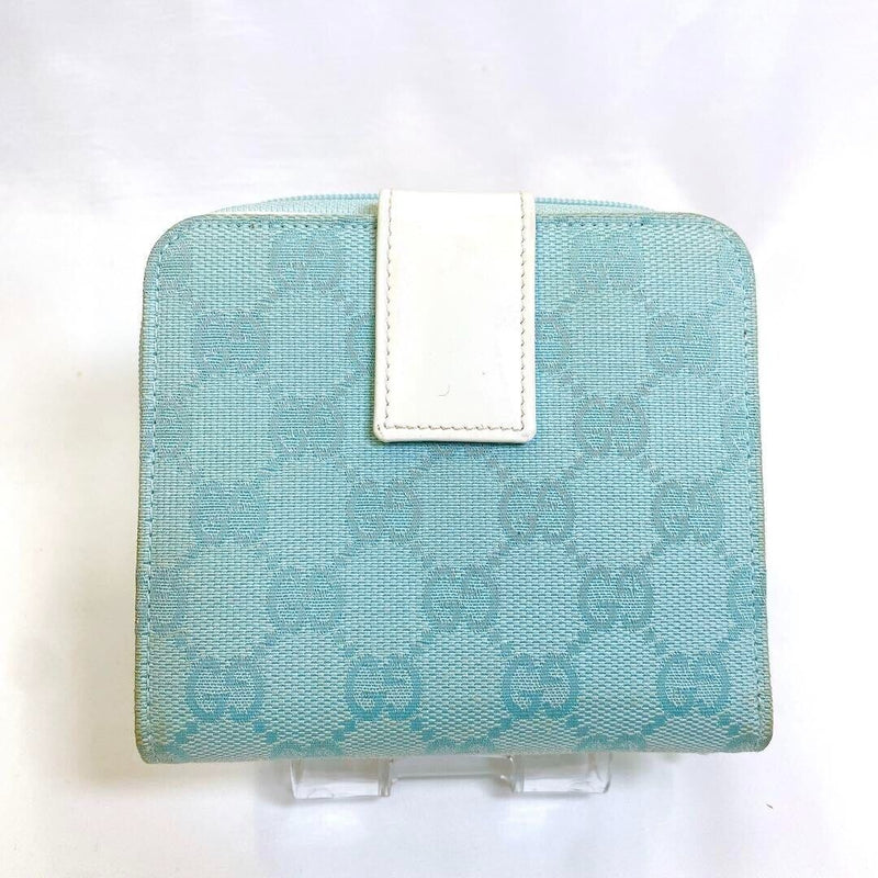 Gucci Fold Wallet Round Zipper Gg Light