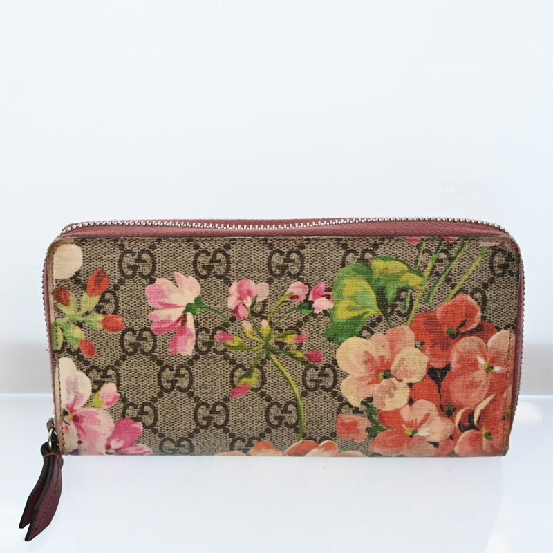 Gucci Blooms Round Zipper Long