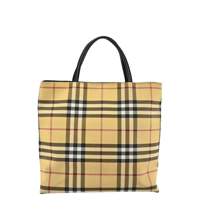 Burberry Nova Check Tote Shoulder