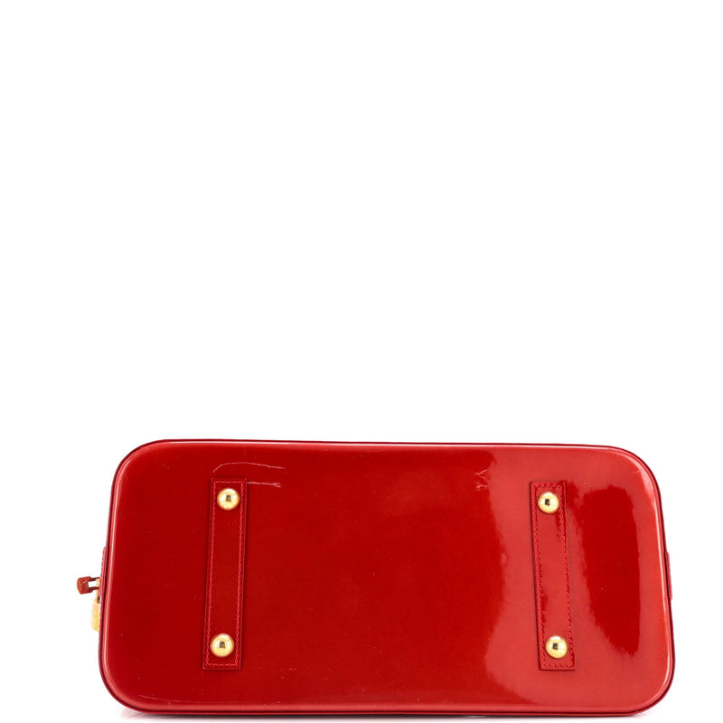 Louis Vuitton Alma Handbag Vernis Gm