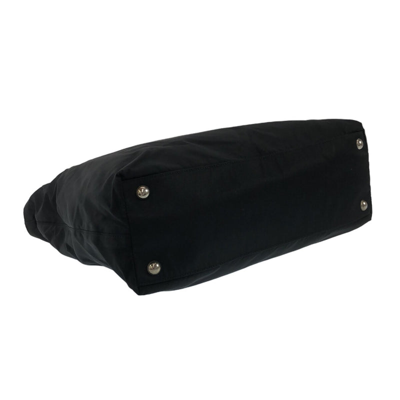 Prada Handbag Black Nylon Leather