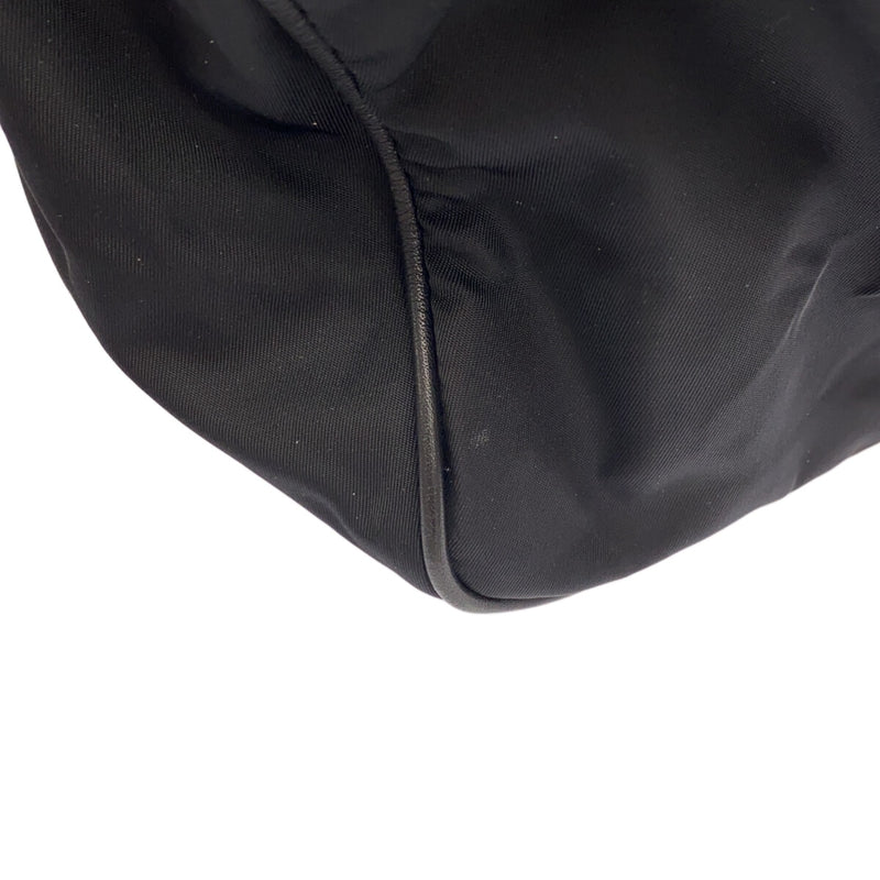 Prada Tote Bag Black Nylon Leather
