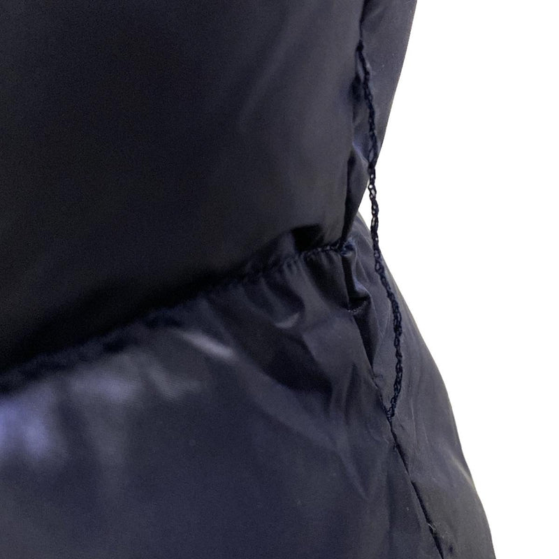 Prada Down Coat Dark Navy Nylon Women's