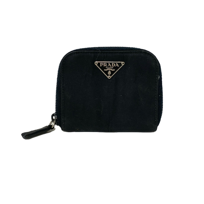 Prada Coin Case Black Nylon