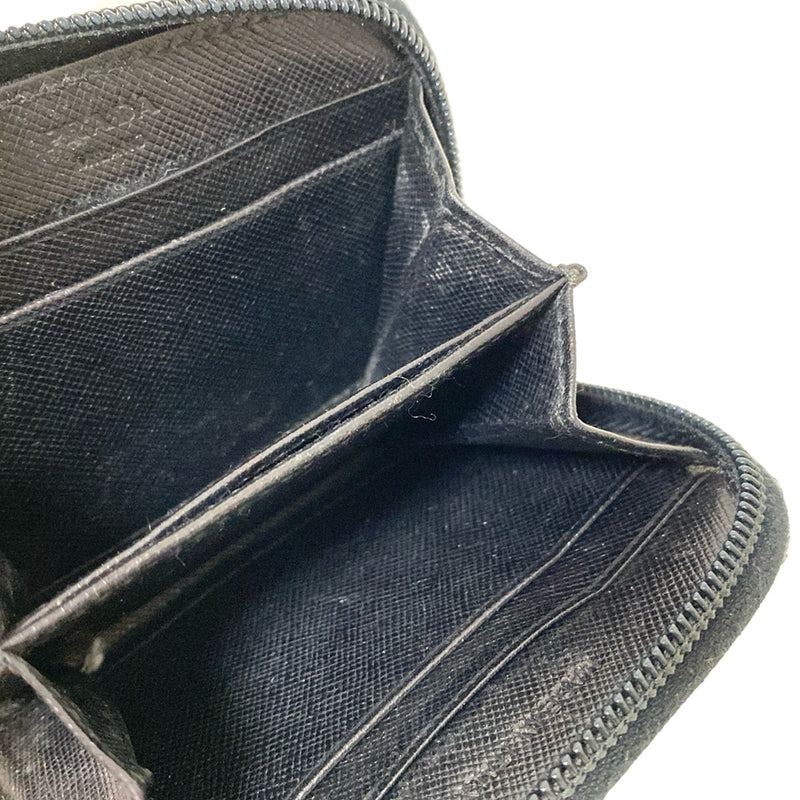 Prada Coin Case Black Nylon