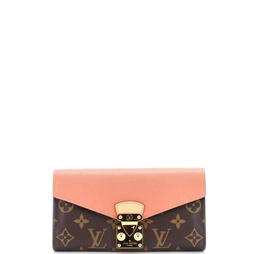 Louis Vuitton Pallas Wallet Canvas And