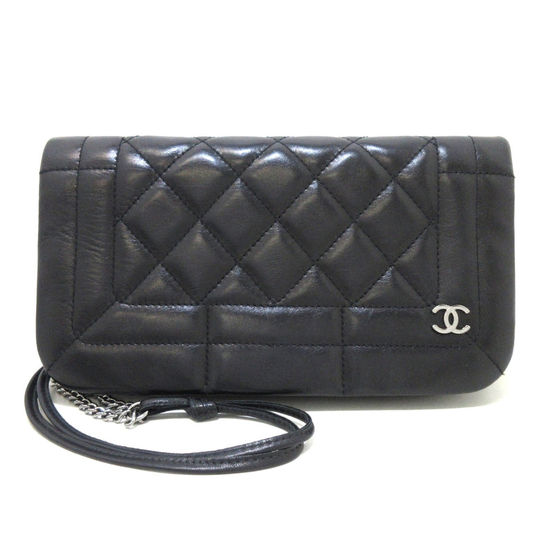 Chanel Matelasse Shoulder Bag Black