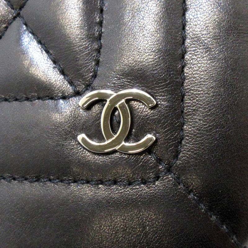 Chanel Matelasse Shoulder Bag Black