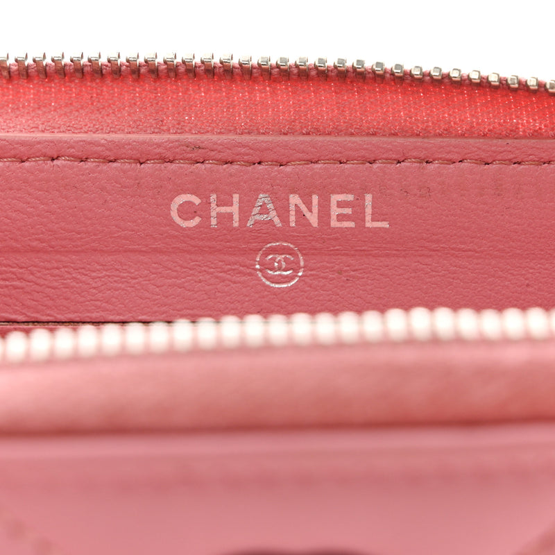 Chanel Lambskin Quilted Cc Crossing