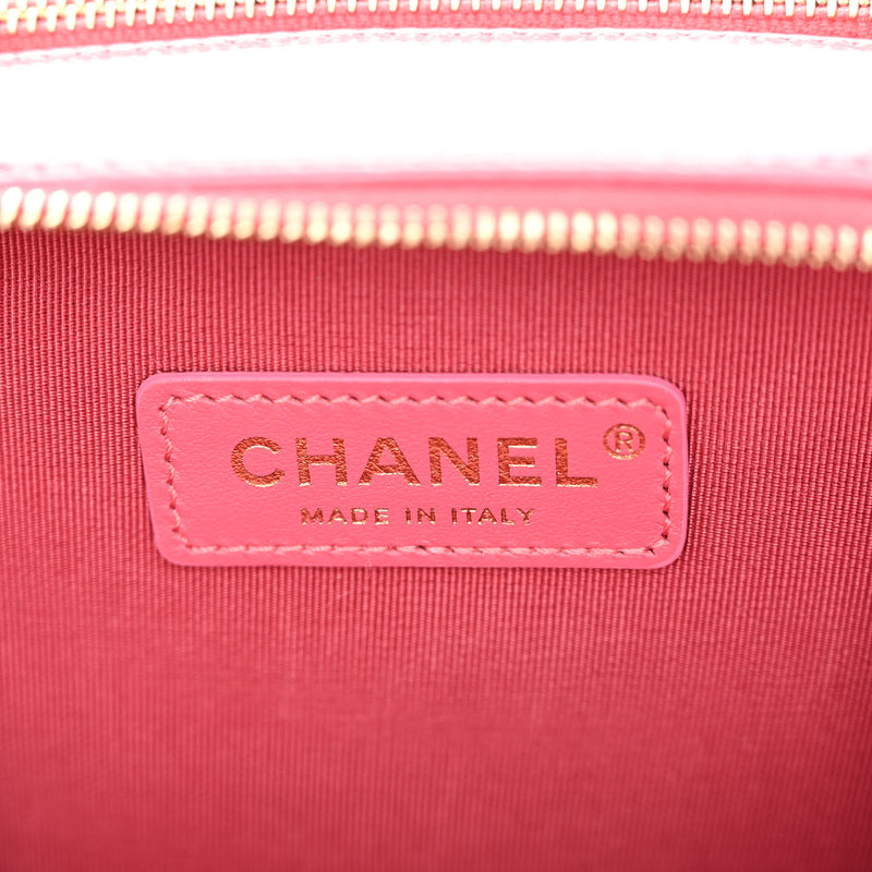 Chanel Glazed Aged Calfskin Quilted