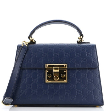Padlock Top Handle Bag Guccissima